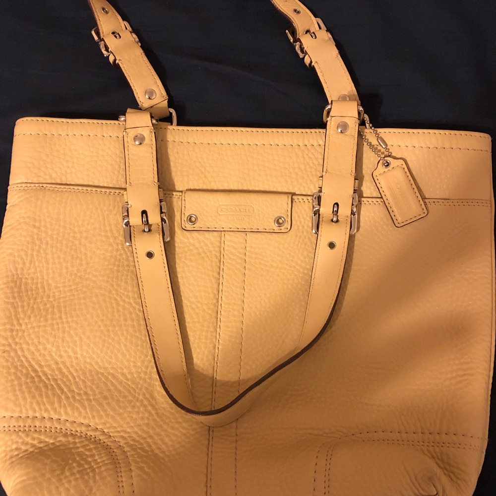 COACH Hamilton Bag (Style #F13089; Color Ivory)